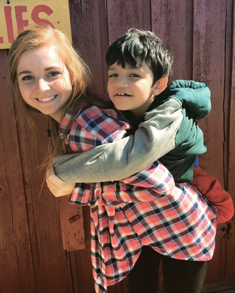 Sophomore special education severe interventions major Abbie Christianson is working to raise money to get her 8-year-old nephew, Roan Christianson, an adaptive bike. Roan was born with cerebral palsy and will need assisted care the rest of his life. PHOTO PROVIDED BY ABBIE CHRISTIANSON