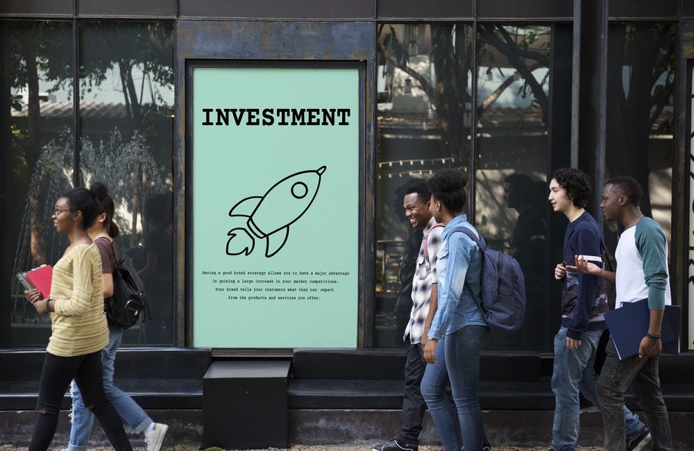 Rocket Launch Spaceship Icon Innovation 