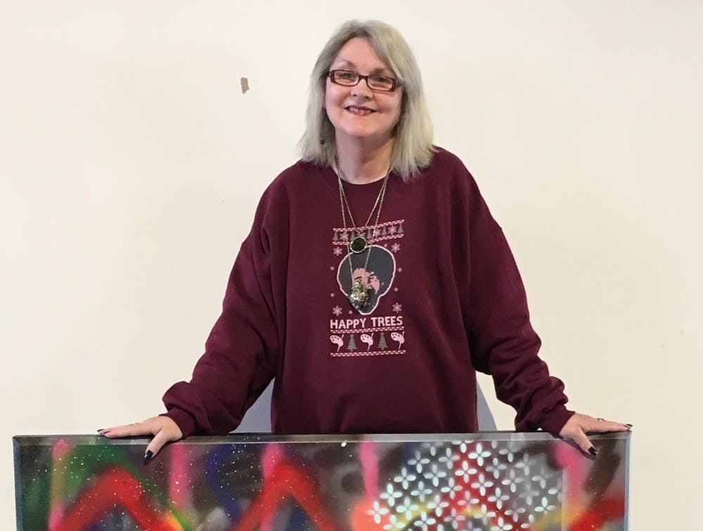 Debra Gindheart's exhibit, "ART Speaks," will be displayed at Madjax until Jan. 31. Gindheart uses repurposed objects such as dolls and household items to express topics that may be hard to discuss. Tier Morrow, DN