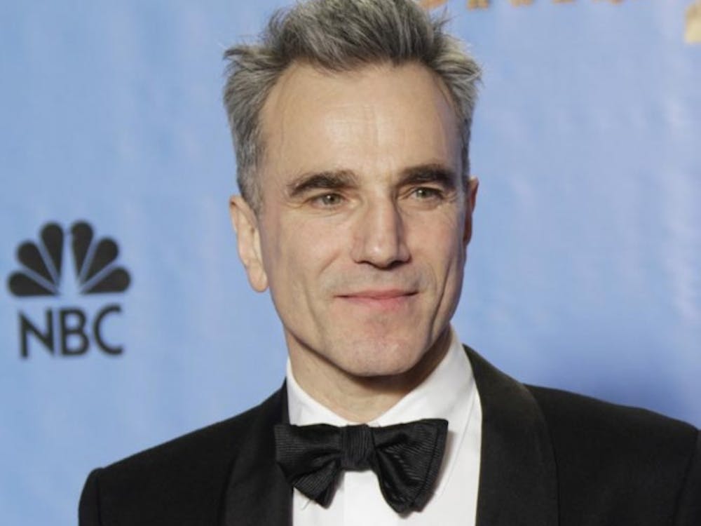 Daniel Day Lewis backstage at the 70th Annual Golden Globe Awards show at the Beverly Hilton Hotel on Sunday, January 13, 2013, in Beverly Hills, California. (Lawrence K. Ho/Los Angeles Times/MCT)