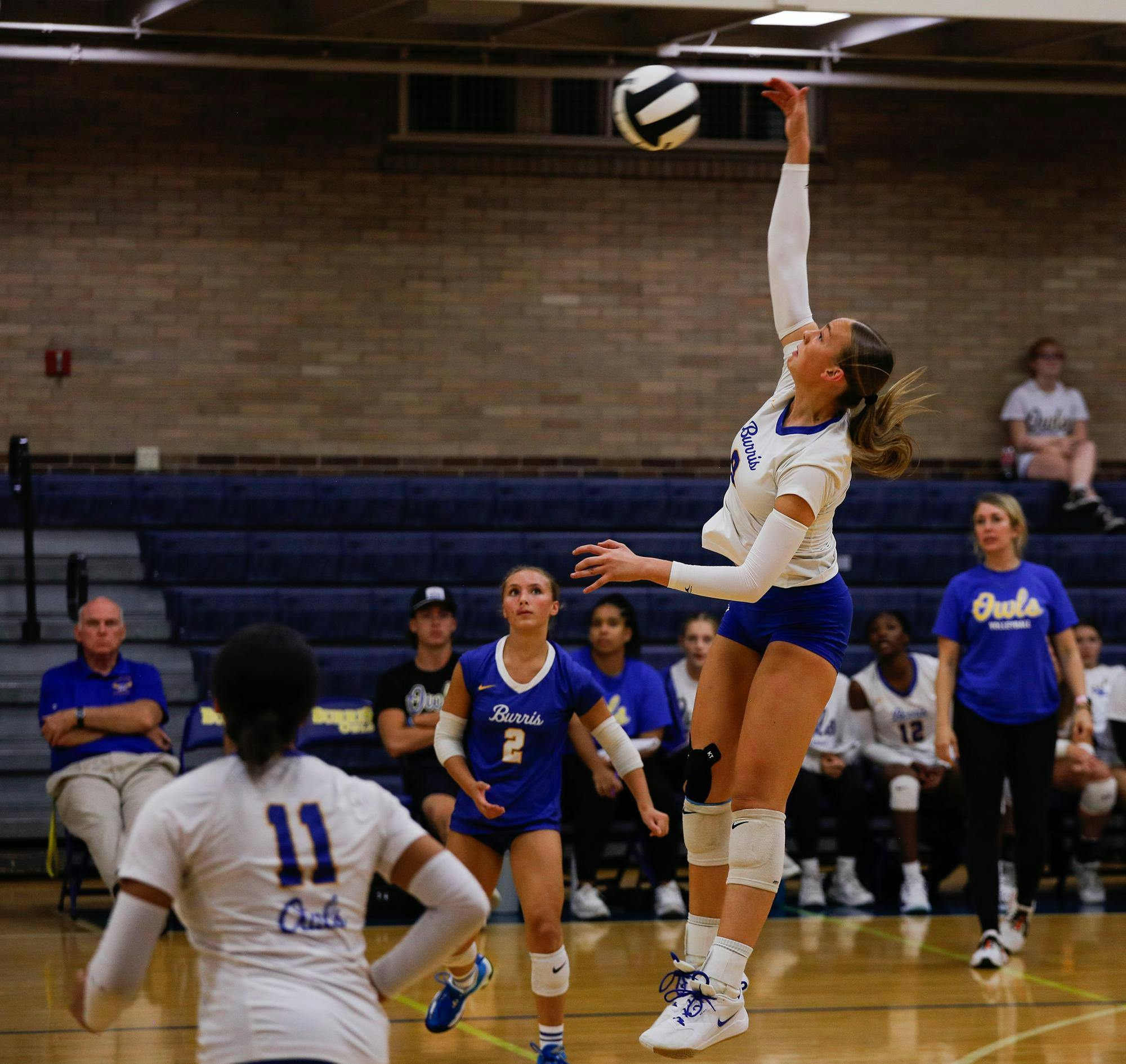 Bringing back Burris volleyball: Muncie Burris senior Lilly Howell ...