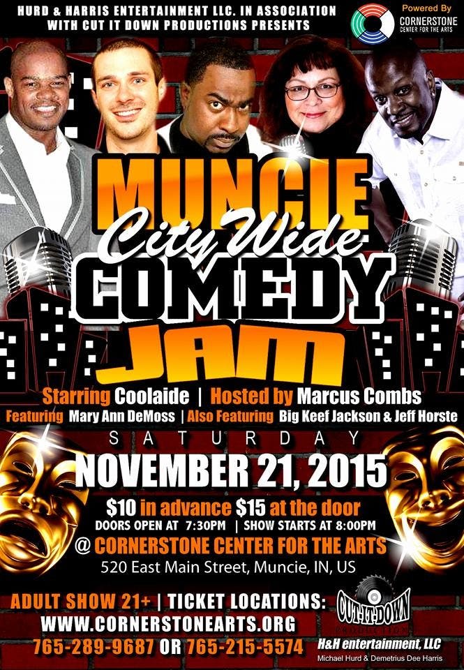 PHOTO COURTESY OF MUNCIE CITY-WIDE COMEDY JAM FACEBOOK&nbsp;