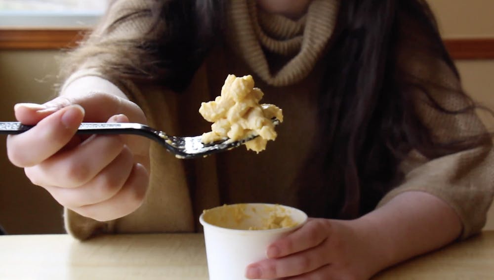 VIDEO: How the Woodworth mac and cheese is made
