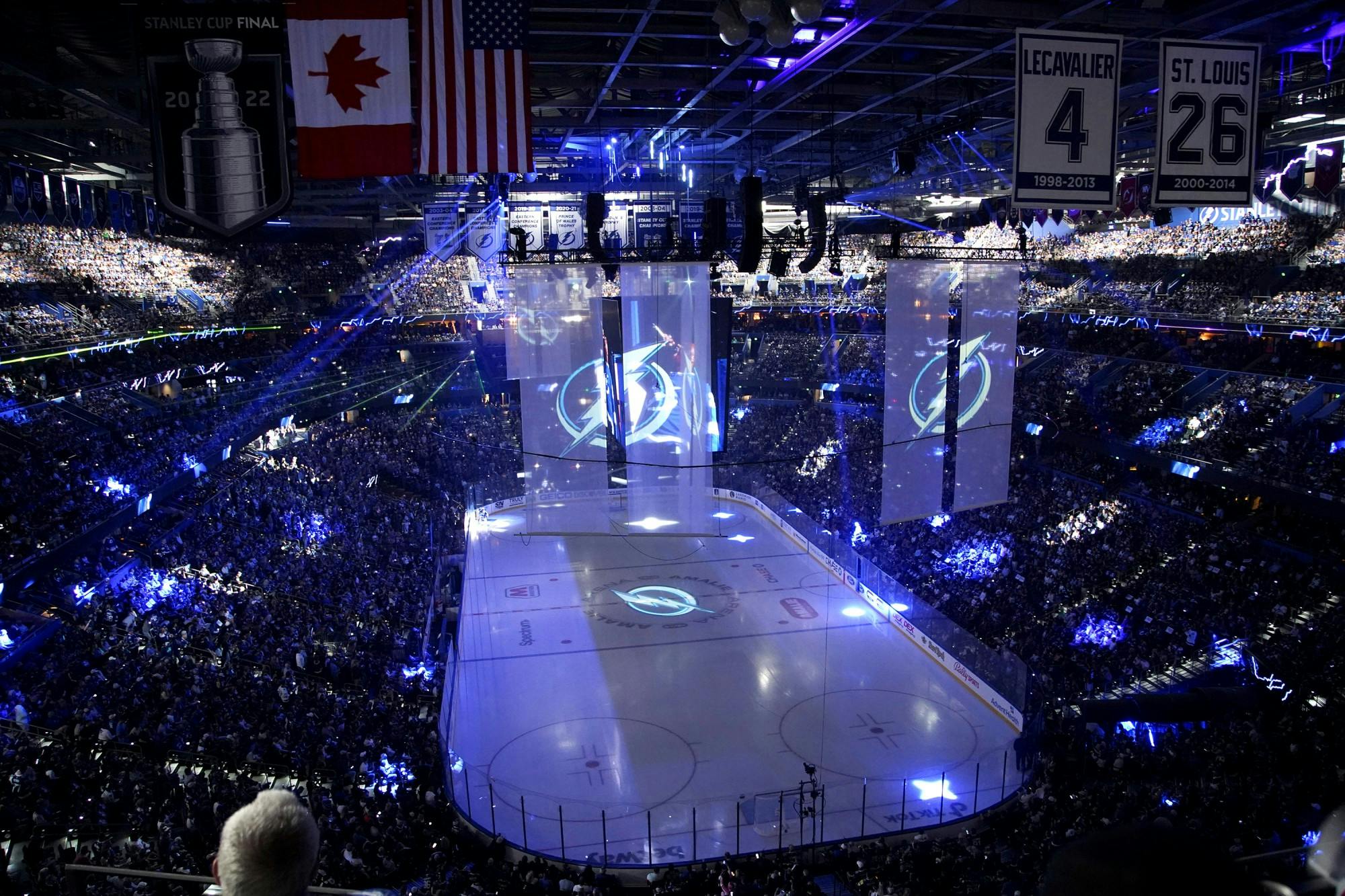 The Tampa Bay Lightning know returning home to Amalie Arena on Sunday for Game 6 of the Stanley Cup Final is no guarantee of success. (Luis Santana/Tampa Bay Times/TNS)