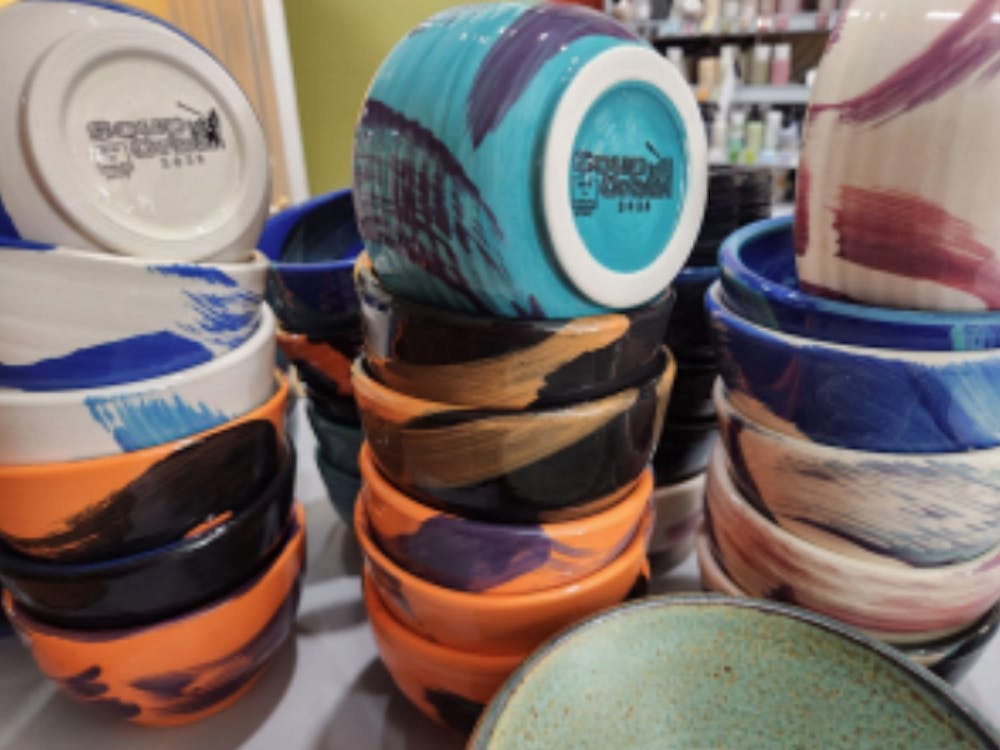 Finished Soup Crawl bowls at Made in Muncie Pottery