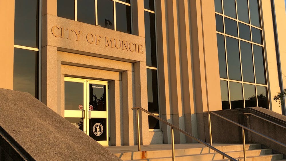 Muncie City Council held a special board meeting March 23, 2020. Due to Indiana Gov. Eric Holcomb's executive order issued in response to the global COVID-19 pandemic, the meeting was held over a teleconference platform. Andrew Smith, DN File