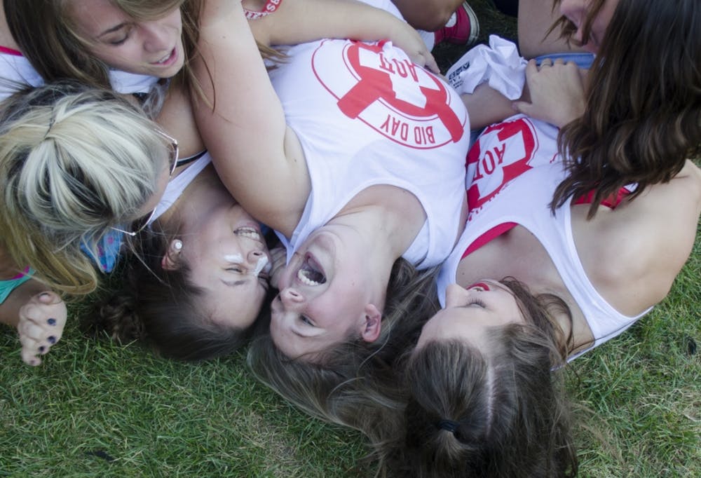 "Meet the Greeks" will take place on Aug. 25 from 4-6 p.m. on the University Green. The event give students an opportunity to learn about Greek life on campus and meet the 30 Greek organizations that Ball State has to offer. Breanna Daugherty // DN File