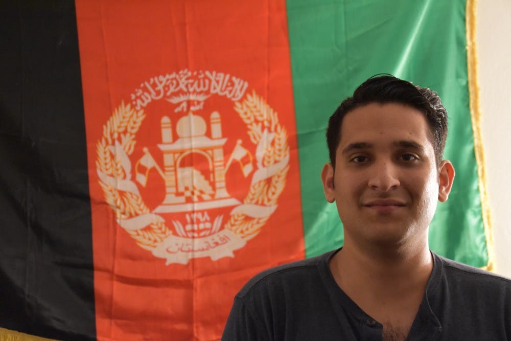 <p>Sajjad Bashiri, a Ball State alumnus who graduated in the summer of 2016 with a bachelor’s degree in computer science, had several friends that were either killed or injured in the attack at the American University of Afghanistan on Aug. 22. The attack left 13 dead and dozens injured. <em>Patrick Calvert // DN&nbsp;</em></p>