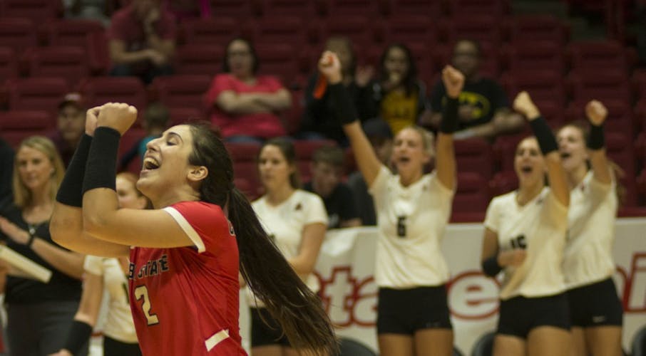 Women's volleyball vs. Bowling Green 2017 Ball State Daily