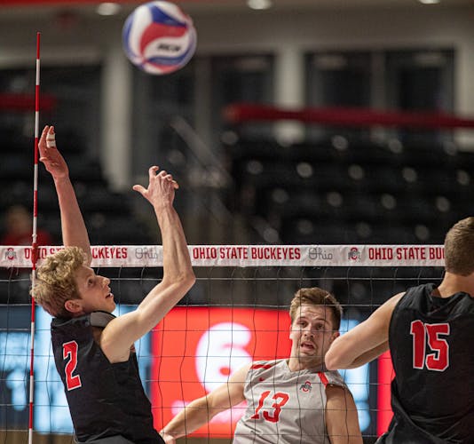Men's Volleyball stuns Ohio State in 31 victory Ball State Daily