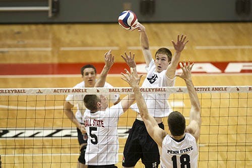 Kevin Owens was named an All American for his role in the 2013 season. Owens will be returning for the 2014 season along with seven incoming freshman, all of whom will be looking toward the goal of the NCAA Tournament. DN FILE PHOTO JORDAN HUFFER