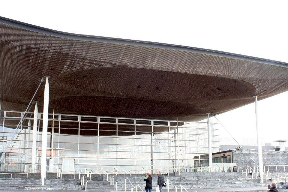 The National Assembly for Wales is one of the landmarks in Wales that Emily Schebler, a freshman political science and legal studies major, plans to visit during while at her Fulbright Summer Institute. Schebler will take part in a program to learn about Welsh culture and history. DN FILE PHOTO ASHLEY DYE