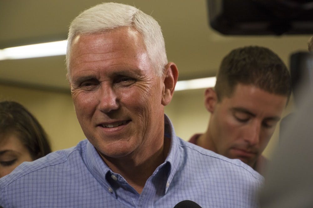 Vice President-elect Mike Pence said he wasn't offended by a message about the need for diversity&nbsp;delivered from stage by an actor in&nbsp;the Broadway musical "Hamilton."&nbsp;President-elect Donald Trump, however, still criticized the cast and demanded an apology to Pence. Samantha Brammer // DN File&nbsp;