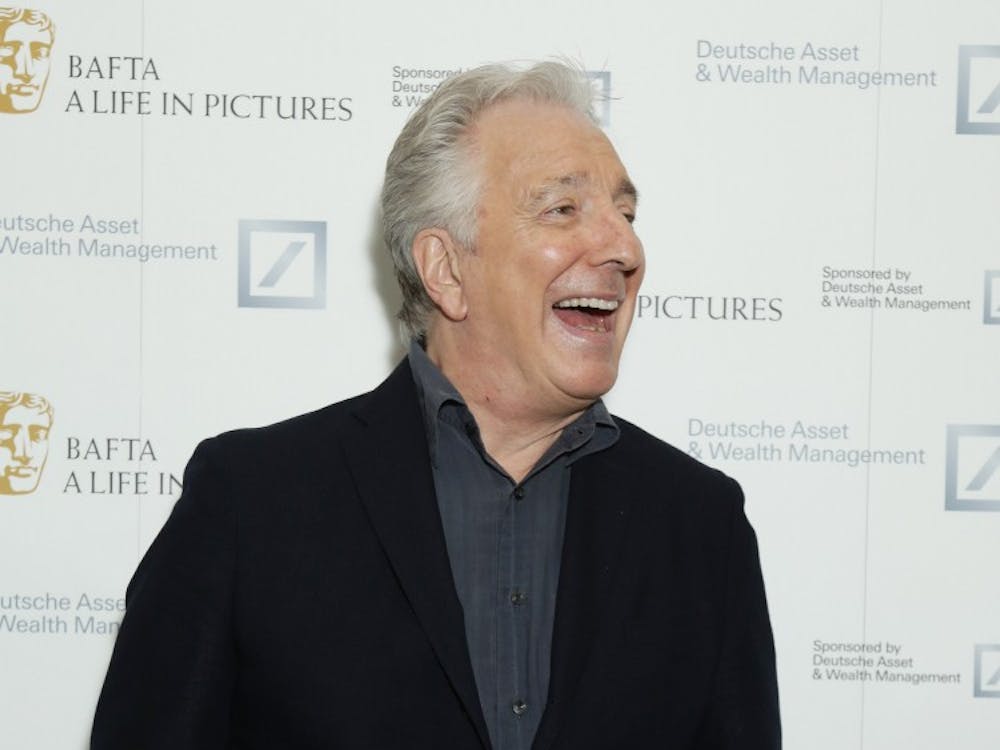 Alan Rickman attends the BAFTA hosted A Life in Pictures with Alan Rickman event on April 15, 2015 in London. The actor has died from cancer at age 69, his family said on Jan. 14, 2016. (Yui Mok/PA Wire/Zuma Press/TNS) 