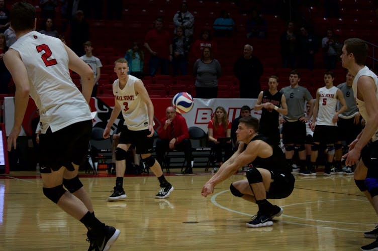 Men's volleyball vs. Quincy 2018 Ball State Daily
