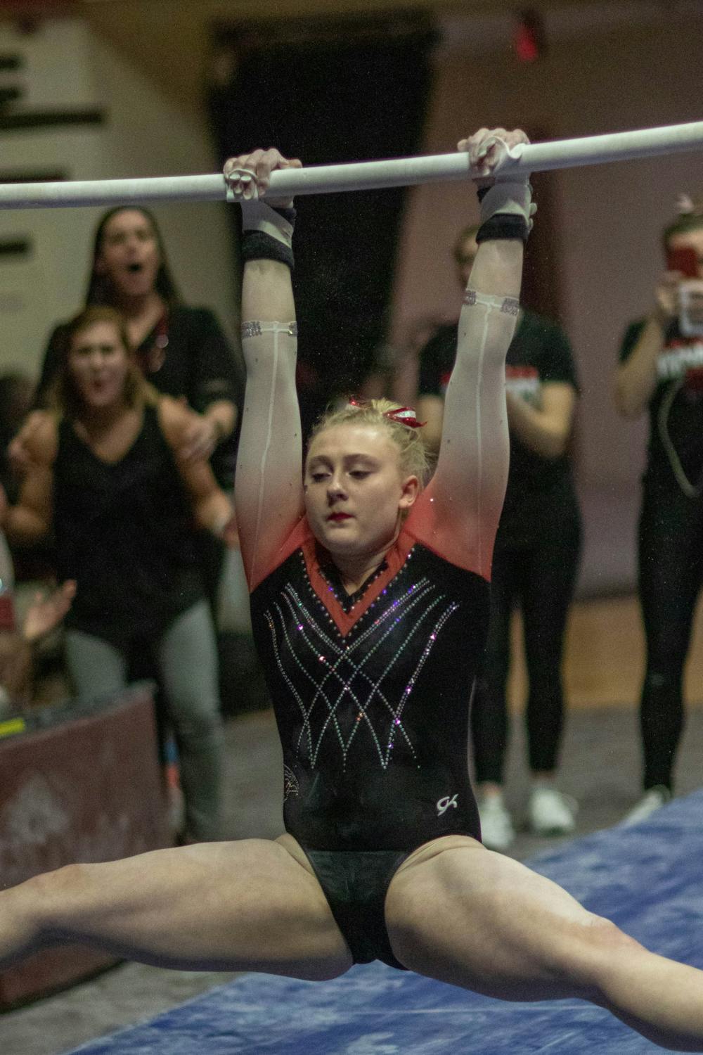 Ball State Gymnastics wins home opener in quad meet The Daily News