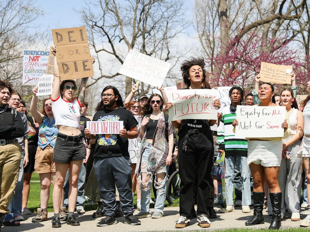 Following the April 17 Board of Trustees meeting, this made students hold a protest at the scramble light on April 18. Students gathered to protest the changes made in regard to the Diversity, Equity, and Inclusion (DEI) efforts by the Board of Trustees. READ HERE