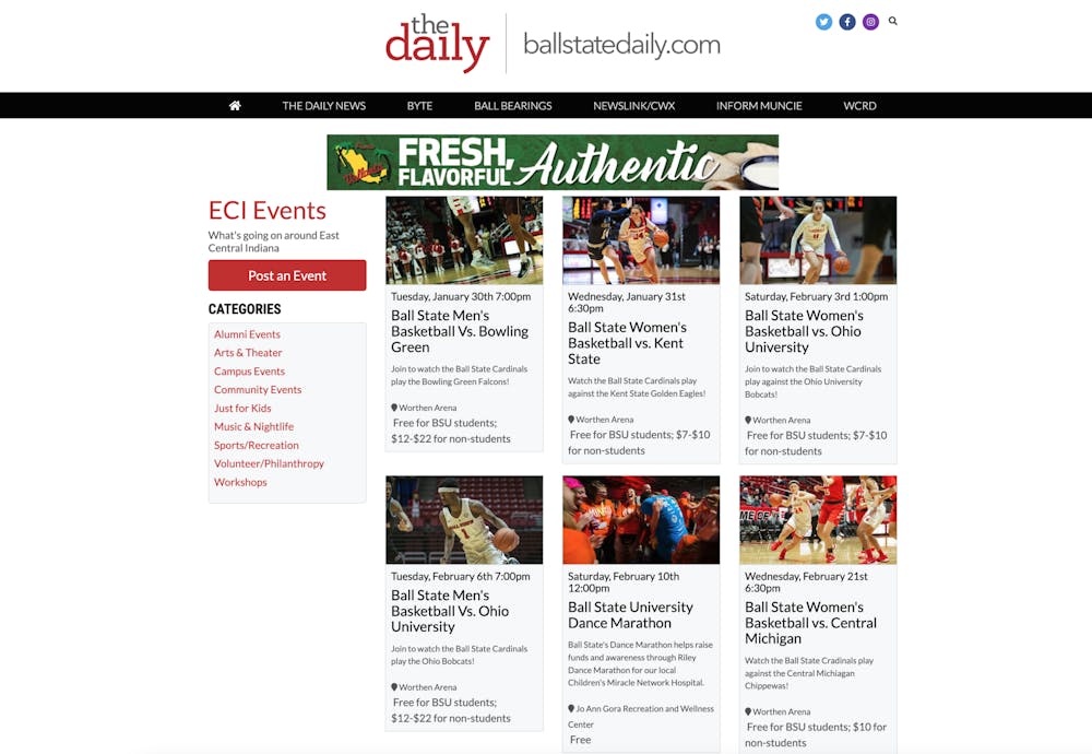 Grow your student organization with Ball State Daily's ECI Events!