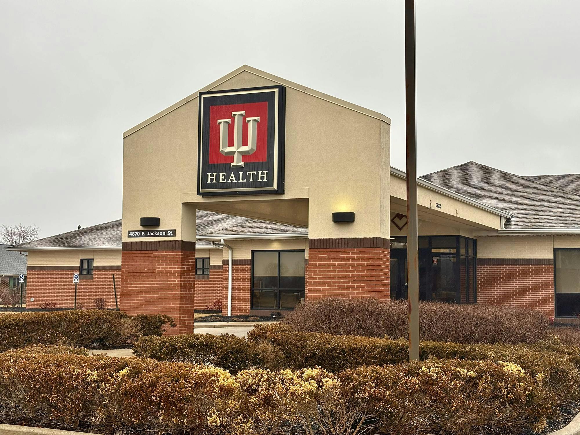 An IU Health Primary care facility in Muncie, Indiana, located at 4870 E Jackson St. is photographed. Due to its neighboring facility in Albany closing its doors earlier this year, the Muncie location has begun to care for patients able to make the drive. Trinity Rea, DN