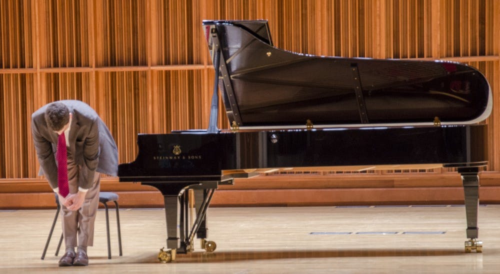 <p>Auditions for the Hastings International Piano Concerto Competition will take place Nov. 14 through Nov. 15 at Sursa Hall. DN PHOTO KELSEY&nbsp;DICKESON</p>