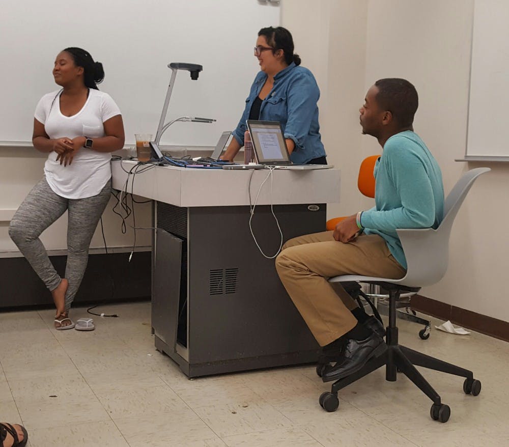 The Alliance of Black and Latino Teachers (ABLT) met for the first time this semester on Sept. 14 to discuss diversity in educators. ABLT's mission&nbsp;is to connect members and increase the prevalence and retention of black and Latino teacher.&nbsp;Sara Barker // DN&nbsp;