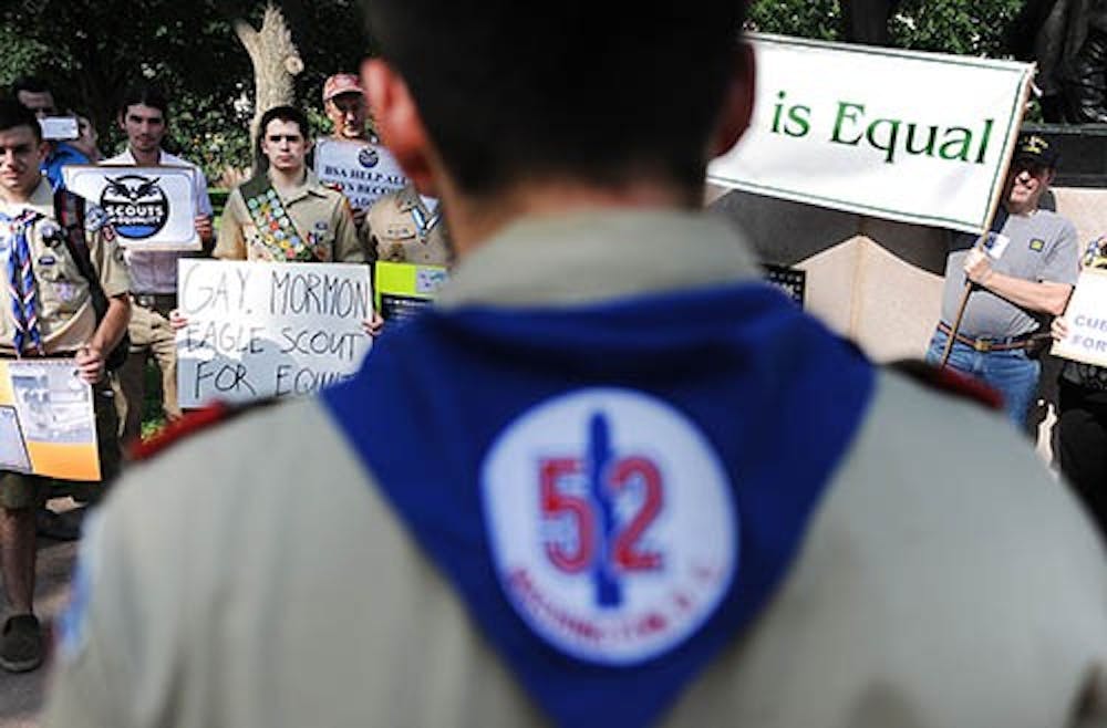 A Lafayette-area Cub Scout pack was forced to find a new home after the Scouts made the choice to allow openly gay members. Another church in the area quickly picked up the pack. MCT PHOTO