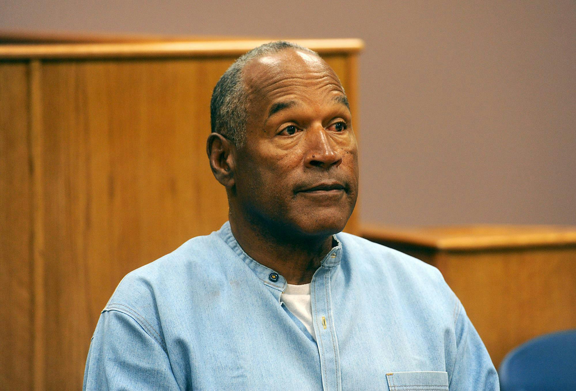 O.J. Simpson attends a parole hearing at Lovelock Correctional Center on July 20, 2017, in Lovelock, Nevada. Jason Bean/Pool/Getty Images/TNS, Photo provided.