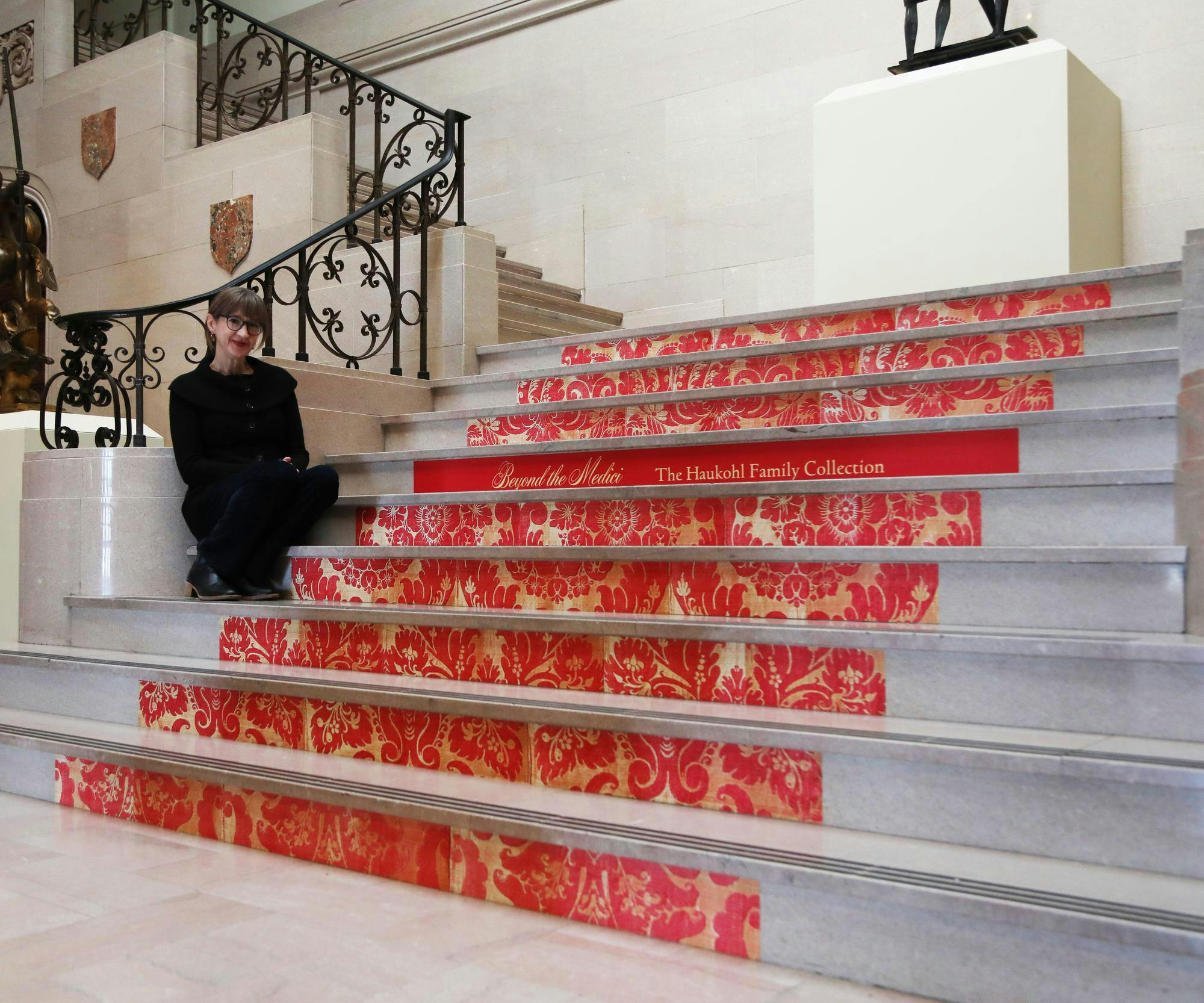 Associate Director of David Owsley Museum of Art Rachel Anne Buckmaster poses for a photo Feb. 19 in the David Owsley Museum of Art. 'Arts Alive', an event series held annually by the College of Fine Arts. Mya Cataline, DN