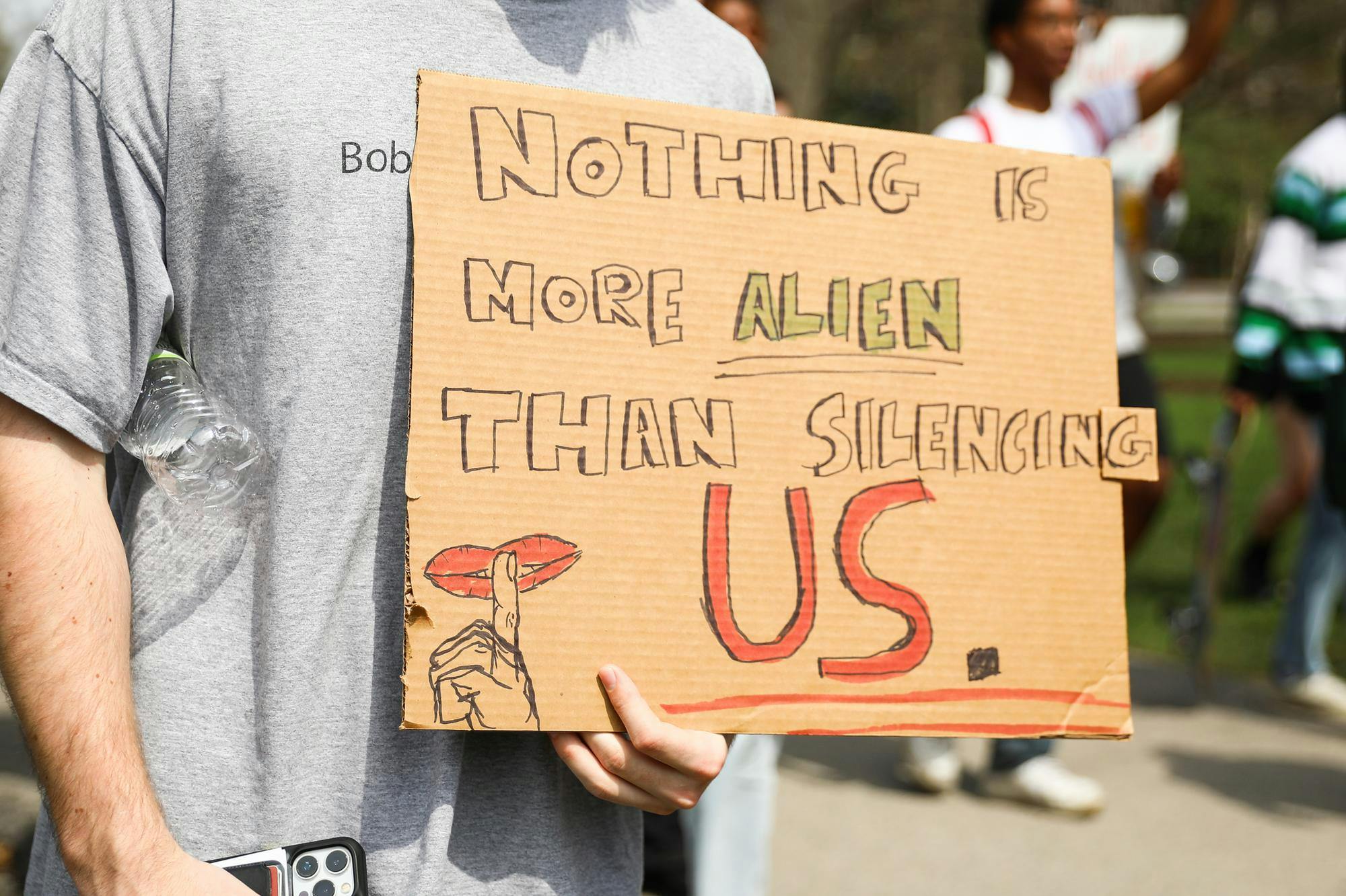 Ball State students host protest over Office of Inclusive Excellence ...