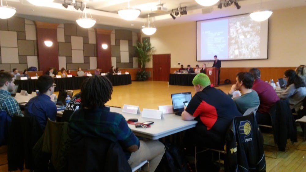 <p>Student Government Association (SGA) unanimously approved the seven members of the Elections Board Wednesday. Election Chair Sara Maier said she felt the board was more than qualified to serve during the 2019 election. <strong>Charles Melton, DN</strong></p>