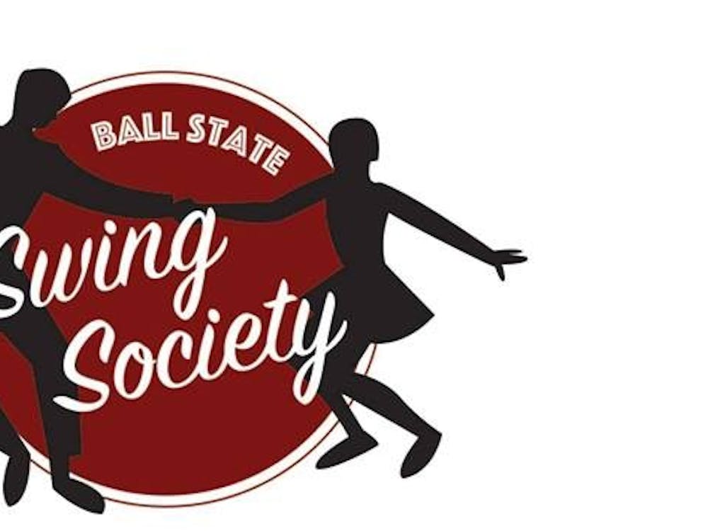 Swing Society is a club that teaches dance moves and then dancers are allowed to put together what they learned in their own creative way. It is open to any skill level. Ball State Swing Society, Photo Provided