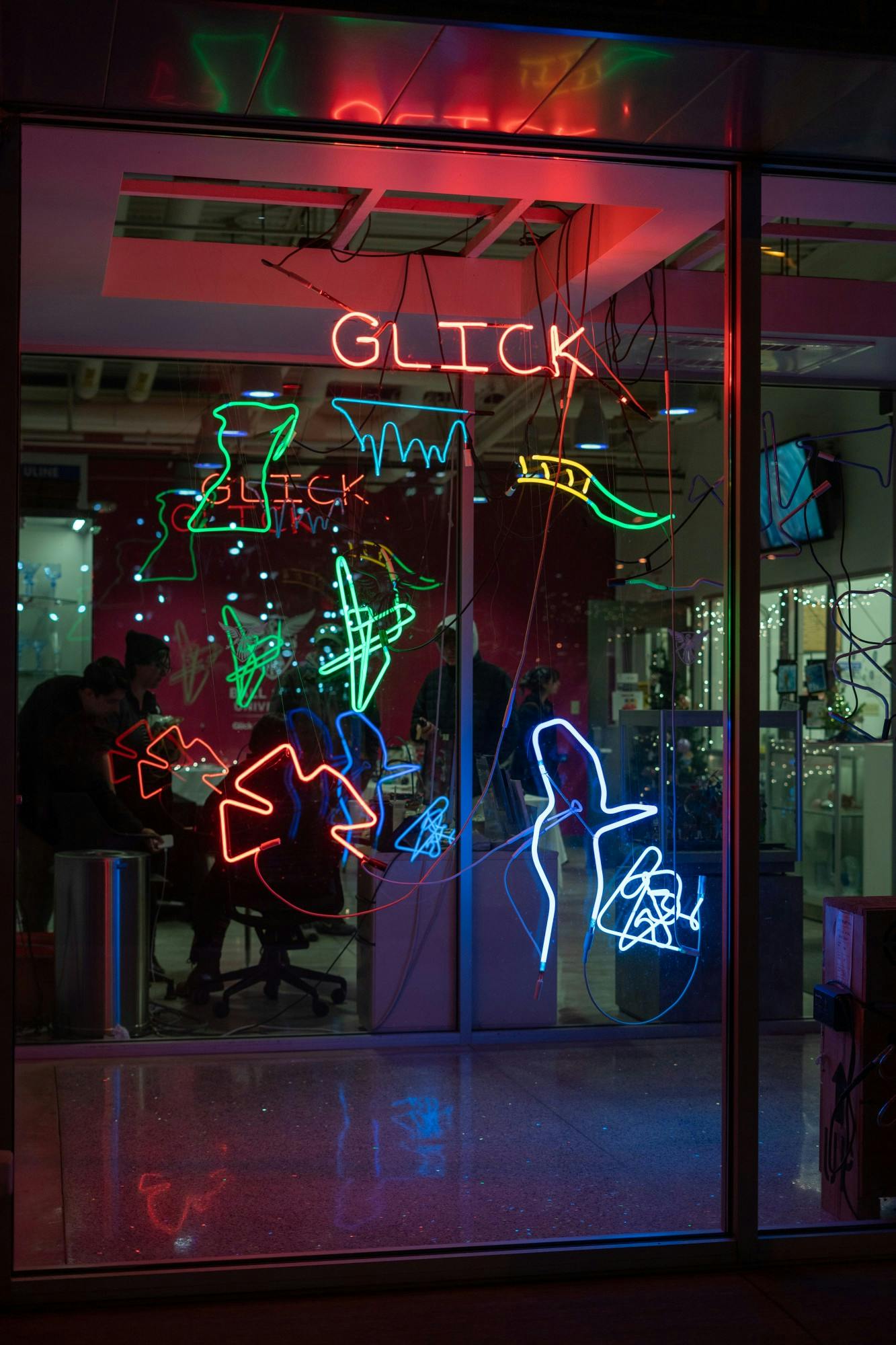 On Saturday, December 3, 2022, Ball State University Studio Art student held a Glass Demonstrations and Student Art Sale at the Marilyn K. Glick Center for Glass in Muncie, Indiana. The free public event lasted from 5p.m. - 9p.m. It was held in tandem with several other events across campus and Minnetrista as a celebration of Holiday Arts &amp; Culture. Photos by Victoria Johnson