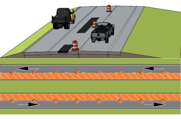 E & B Paving will be performing a $16 million construction project on more than 12 miles of highway between New Castle and Muncie on State Road 3 starting today. PHOTO PROVIDED