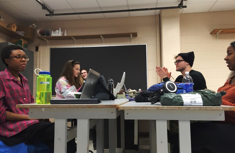 The&nbsp;Ethnic Alliance Theatre Alliance at Ball State University held a discussion on Jan. 19 to further discuss the efforts needed to improve diversity in the nation and achieve Martin Luther&nbsp;King Jr.'s&nbsp;dream.&nbsp;DN PHOTO JENNA LISTON