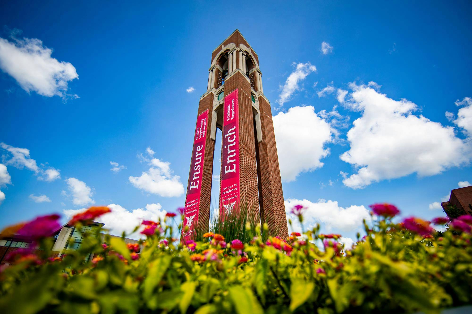 Shafer Tower. (Photo Provided by Ball State University)