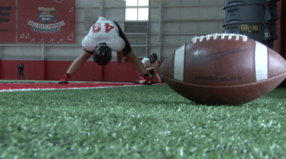 Special moment for Ball State long snapper