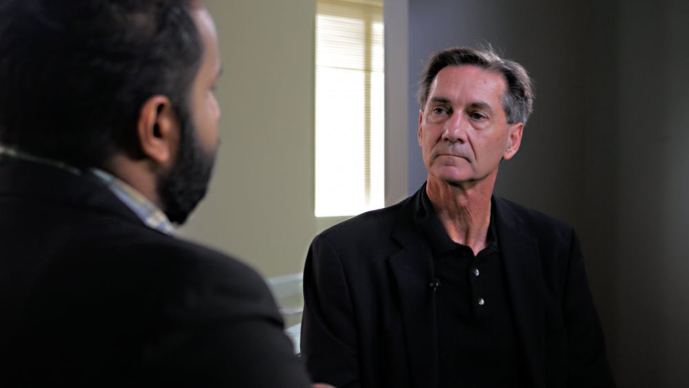 Dan Ridenour sits down to answer some questions about his candidacy. Ridenour is the Republican candidate for Mayor of Muncie, Jake Helmen, DN