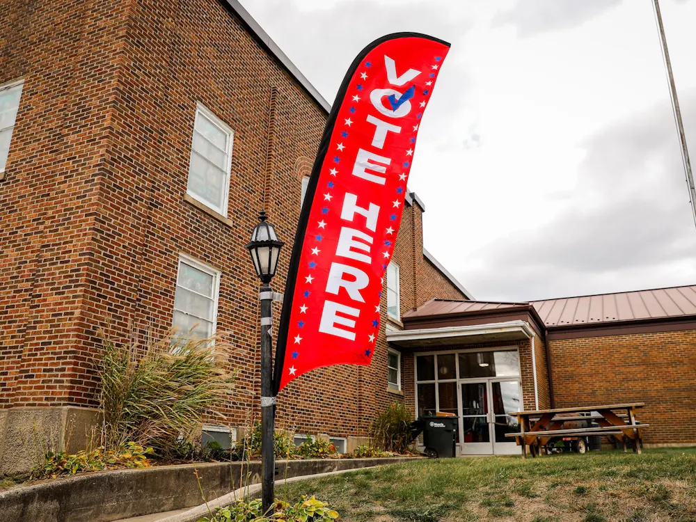 Residents of Deleware County cast their votes for the 2024 election Nov. 5 at Avondale Methodist Church. Andrew Berger, DN