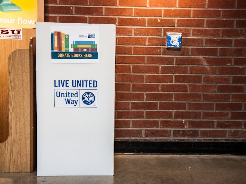 Ball State is helping to fill Little Free Libraries by participating in a book drive. United Way donation boxes are located in 10 different buildings around campus. Kaiti Sullivan, DN