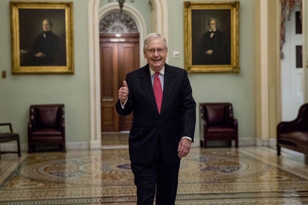 Mitch McConnell to step down