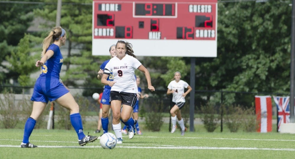 <p>Ball State's soccer team begins conference play after a 4-1-2 start.</p>