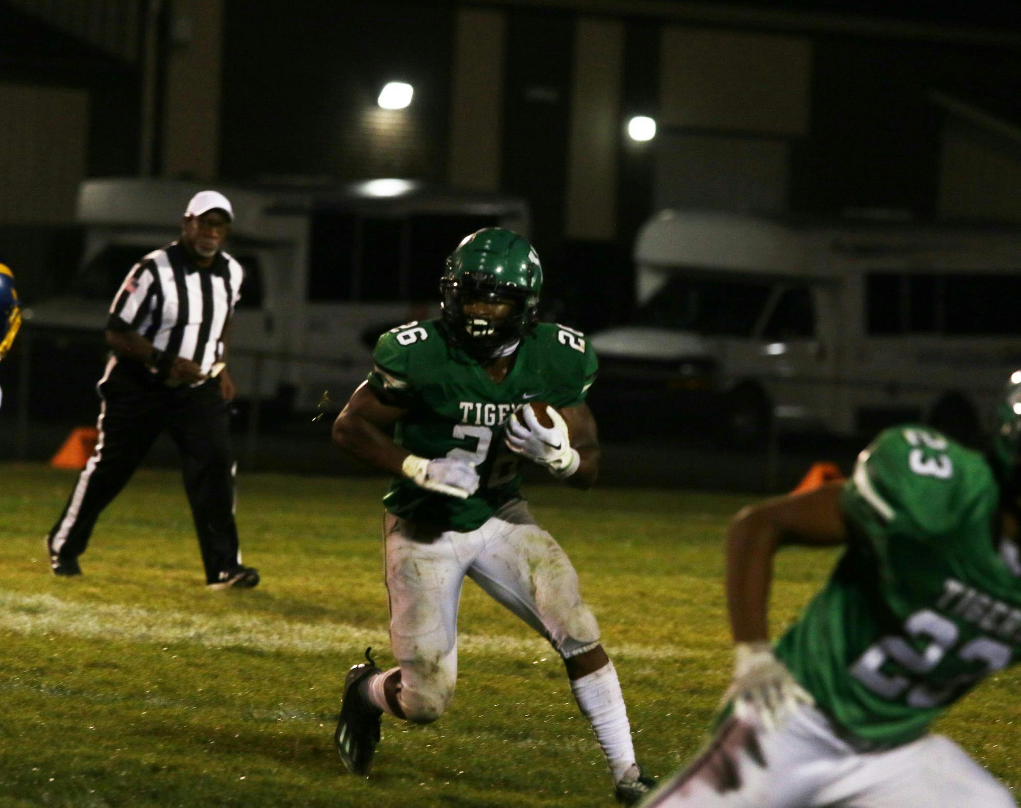 Yorktown senior Mason Moulton prepares to throw Sep. 29 in a game against Greenfield Central. Zach Carter, DN.
