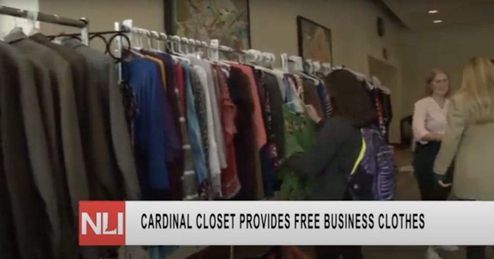 Student Can Find Free Business Clothes at Cardinal Closet