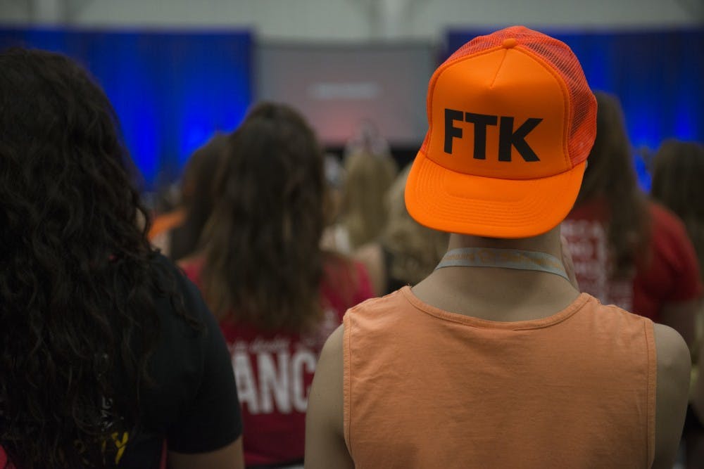 On Feb. 20, Dance Marathon came to Ball State in the Field Sports Building. DN PHOTO ALLISON COFFIN