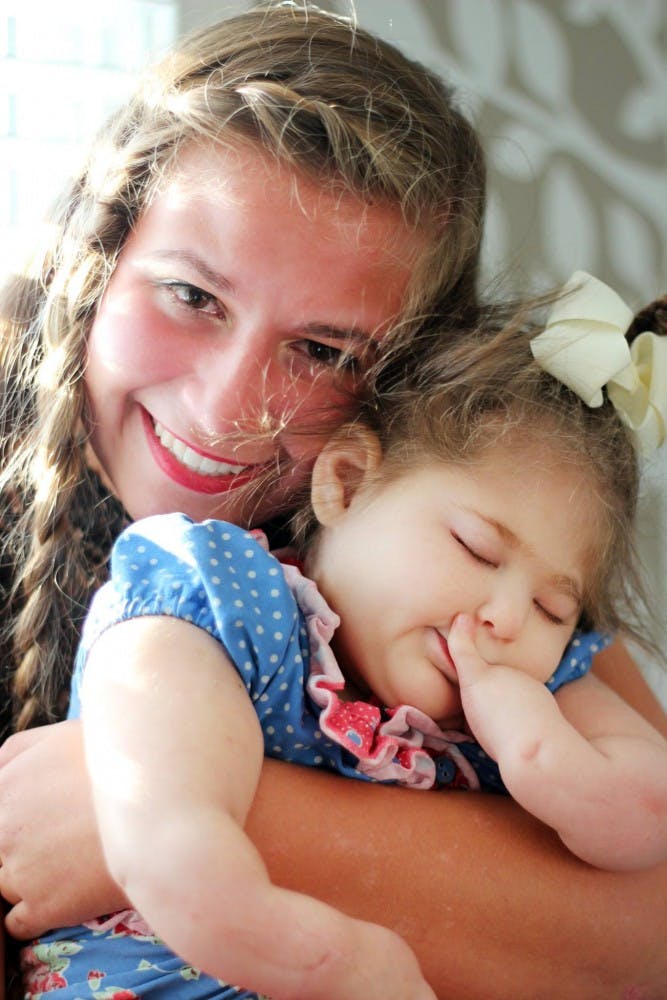 Hannah Fluhler, a nursing graduate from 2019, used to provide a respite care for Aria as a teenager. In September, Fluhler will be traveling to Melbourne, Australia, to research Fanconi Anemia, the disease which impacted Aria. Hannah Fluhler, Photo Provided