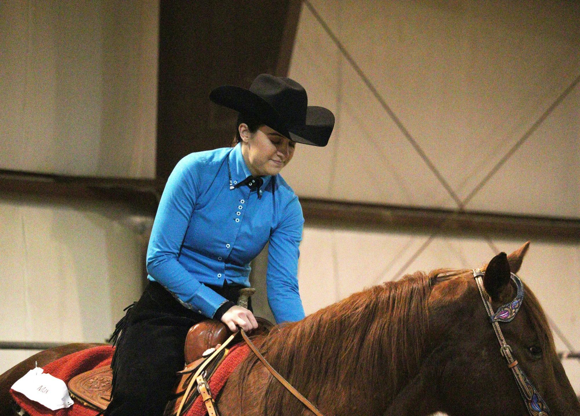 Western Equestrian at Ball State hosted Purdue University, Indiana University and Saint Mary’s of the Woods College Feb. 6 at Rope This Ranch in Upland, Ind. &nbsp;