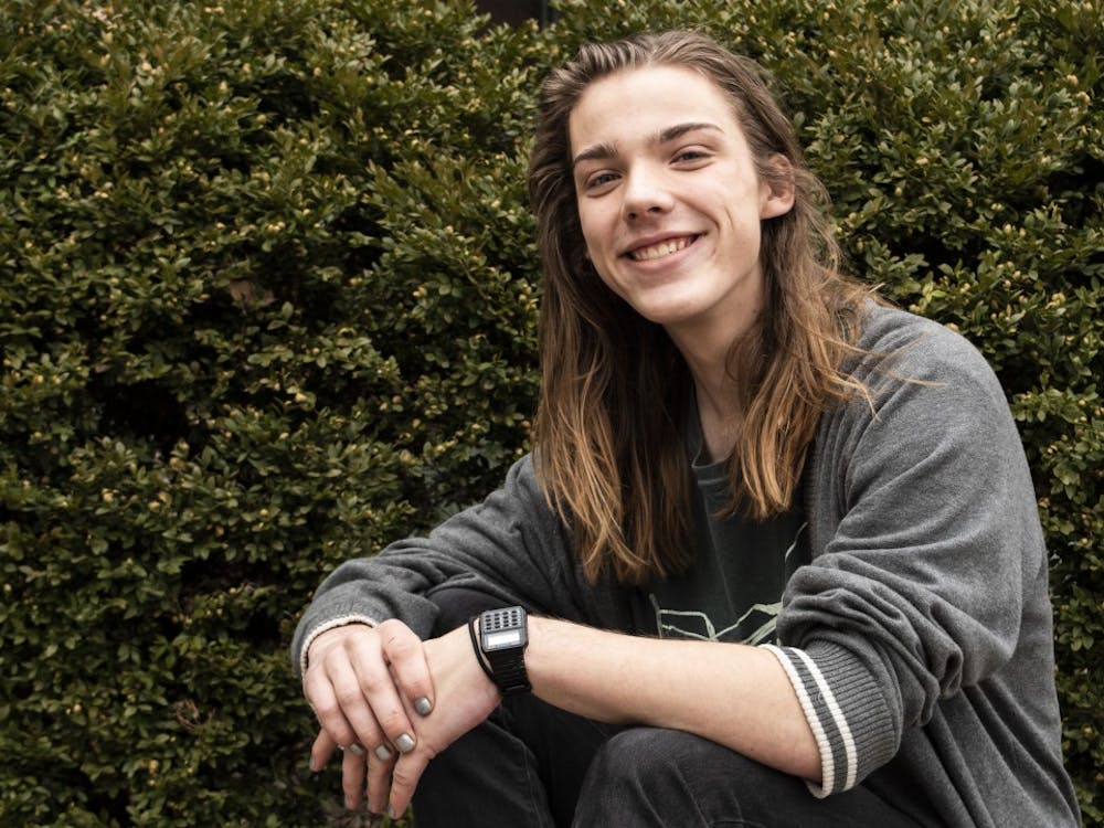 Chase Martin has been painting his nails since his sophomore year of high school. Painting nails is often seen as a feminine thing to do, but Chase enjoys expressing himself with nail polish. Stephanie Amador, DN.