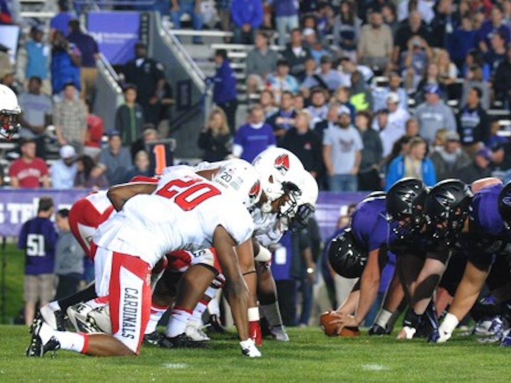 The Cardinals attempted to stop Northwestern