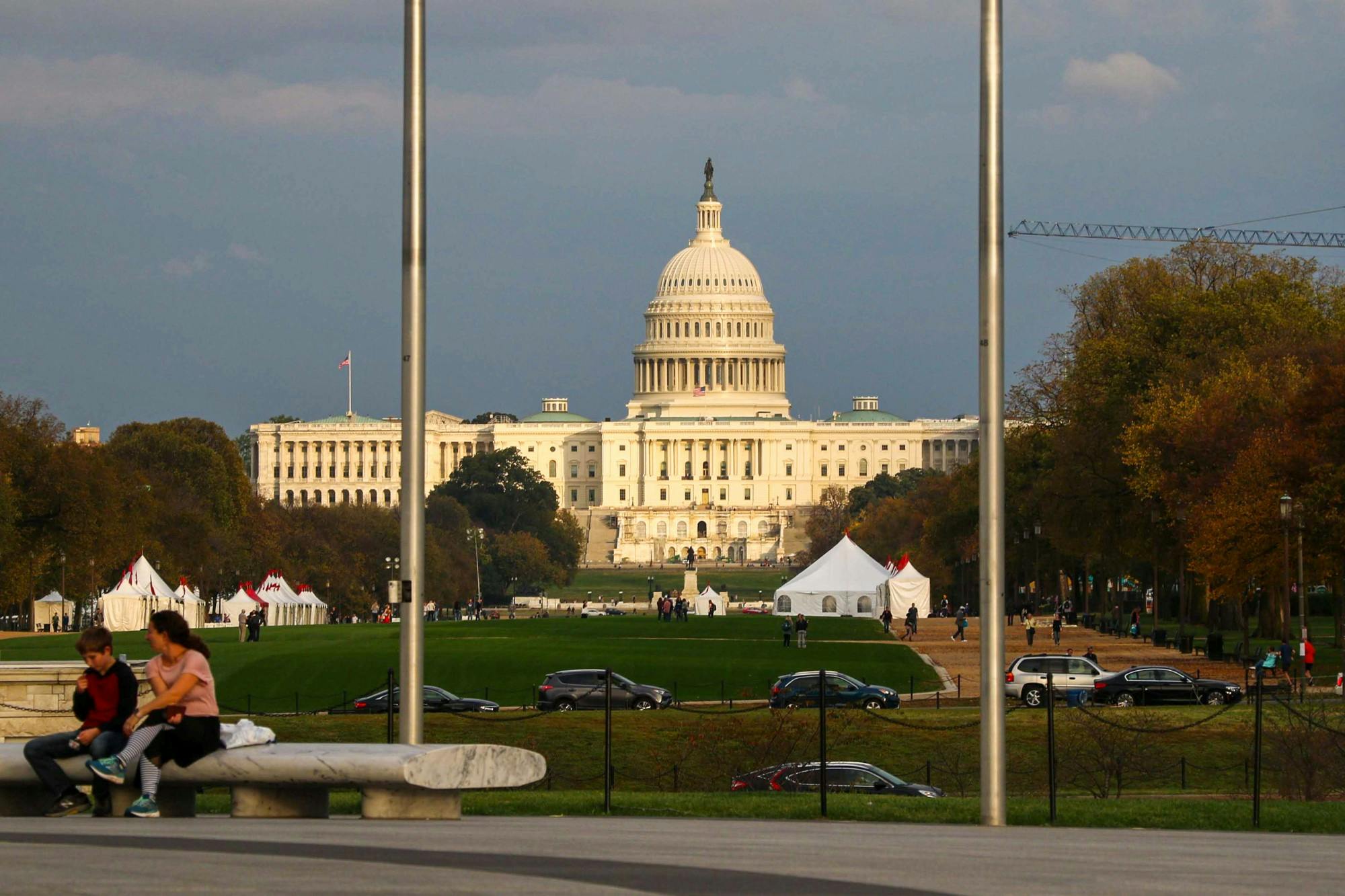 Only a few thousand people attended the inauguration of President Joe Biden and Vice President Kamala Harris in person Jan. 20, 2021 due to coronavirus restrictions and security concerns. Tickets were limited to former presidents and first ladies, members of Congress, Supreme Court justices and a shortened list of Biden and Harris&#x27; guests. Jacob Musselman, DN File