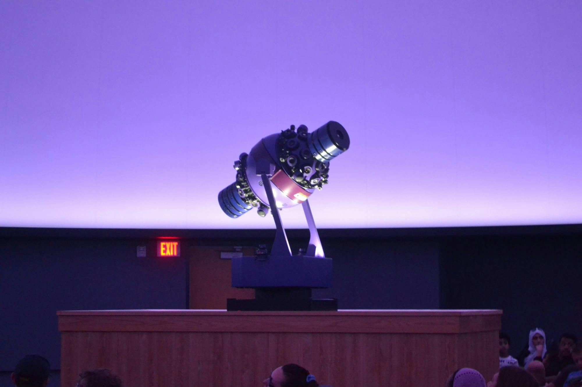 Charles W. Brown Planetarium in Muncie, Indiana offered three free shows July 15, 2022.